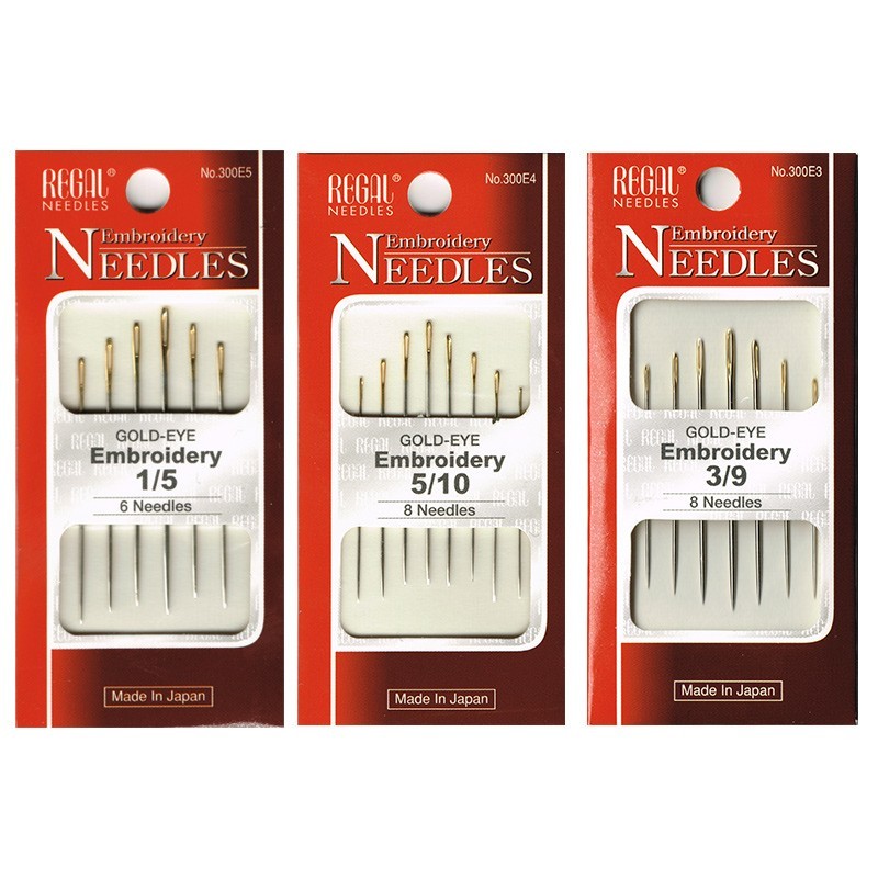 aguja regal ojo largo oro 300e pack 96 1